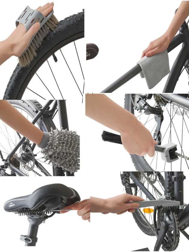 Bicycle cleaning kit