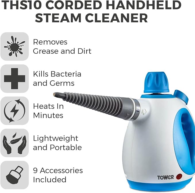 Tower Handheld Steam Cleaner