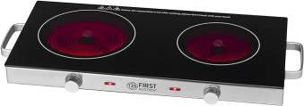 TZS First Austria Infrared Ceramic Hob Double