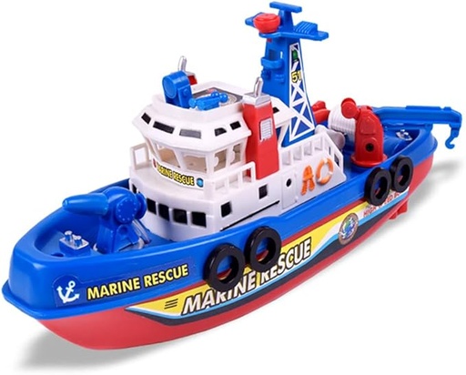 Electric Fireboat Toy Fire Fighting